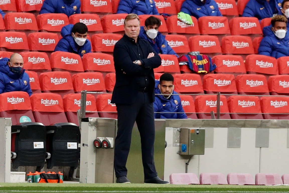 Koeman loopt rood aan: Barça-trainer van het veld gestuurd in La Liga