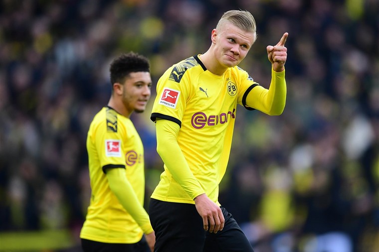 Dortmund op weergaloze Haaland: 'Hij is super' - Voetbal