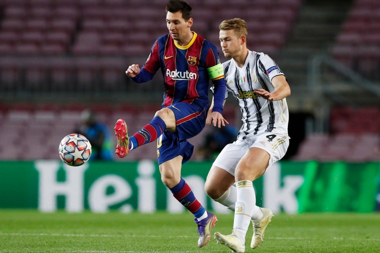 Lof voor De Ligt: 'Hij hijgt Messi in de nek' - Voetbal International